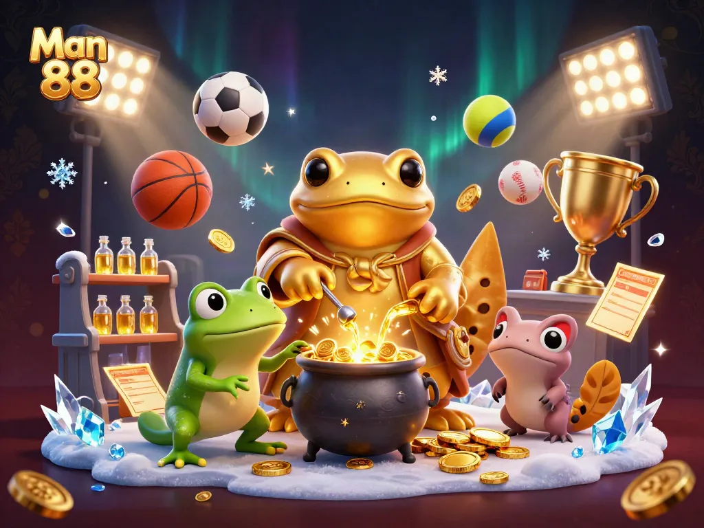 Man 88 immerses players in an exhilarating sports betting scene with dynamic elements