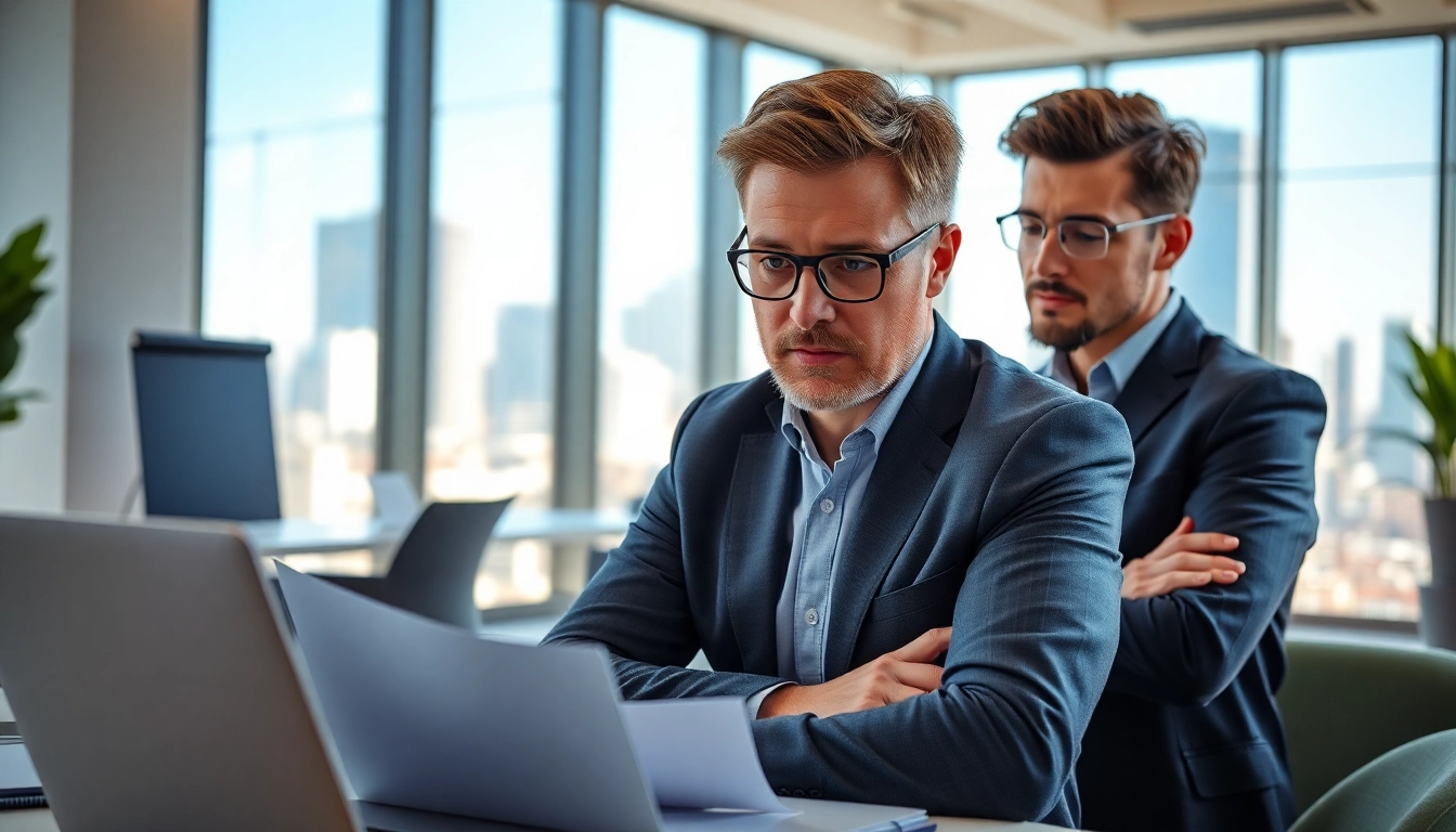 Headhunter Ingenieure in einem professionellen Beratungsgespräch mit Ingenieuren.