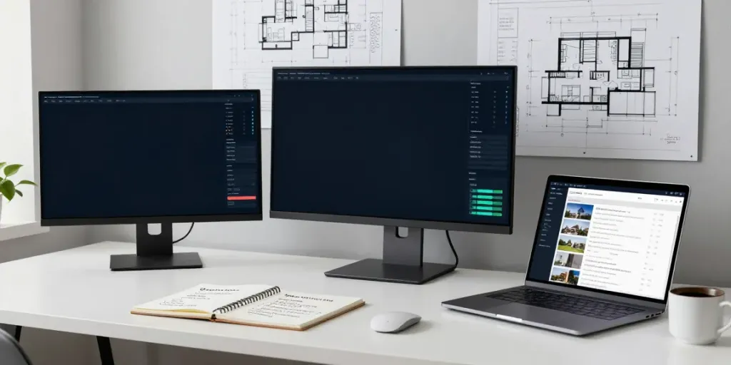 Immobilienmakler Stuttgart mit moderner Softwarelösung zur Immobilienbewertung und Marktanalyse.