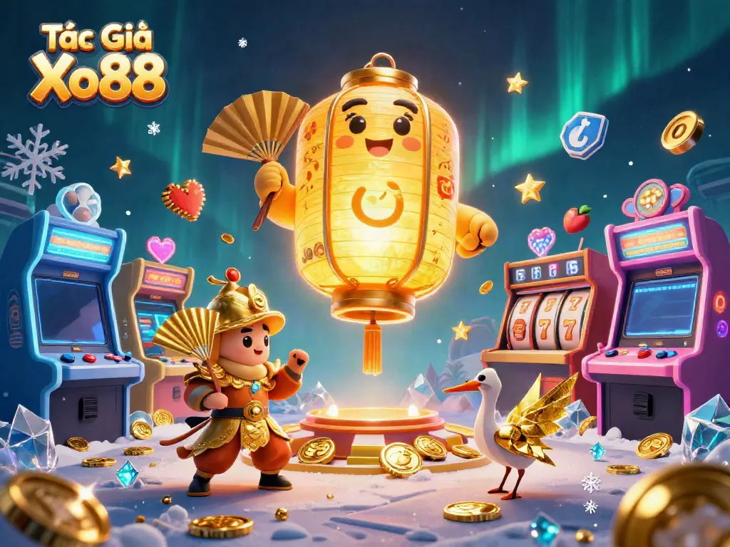 Tác Giả Xo88 energizes players with a vibrant casino scene filled with dynamic gaming elements.