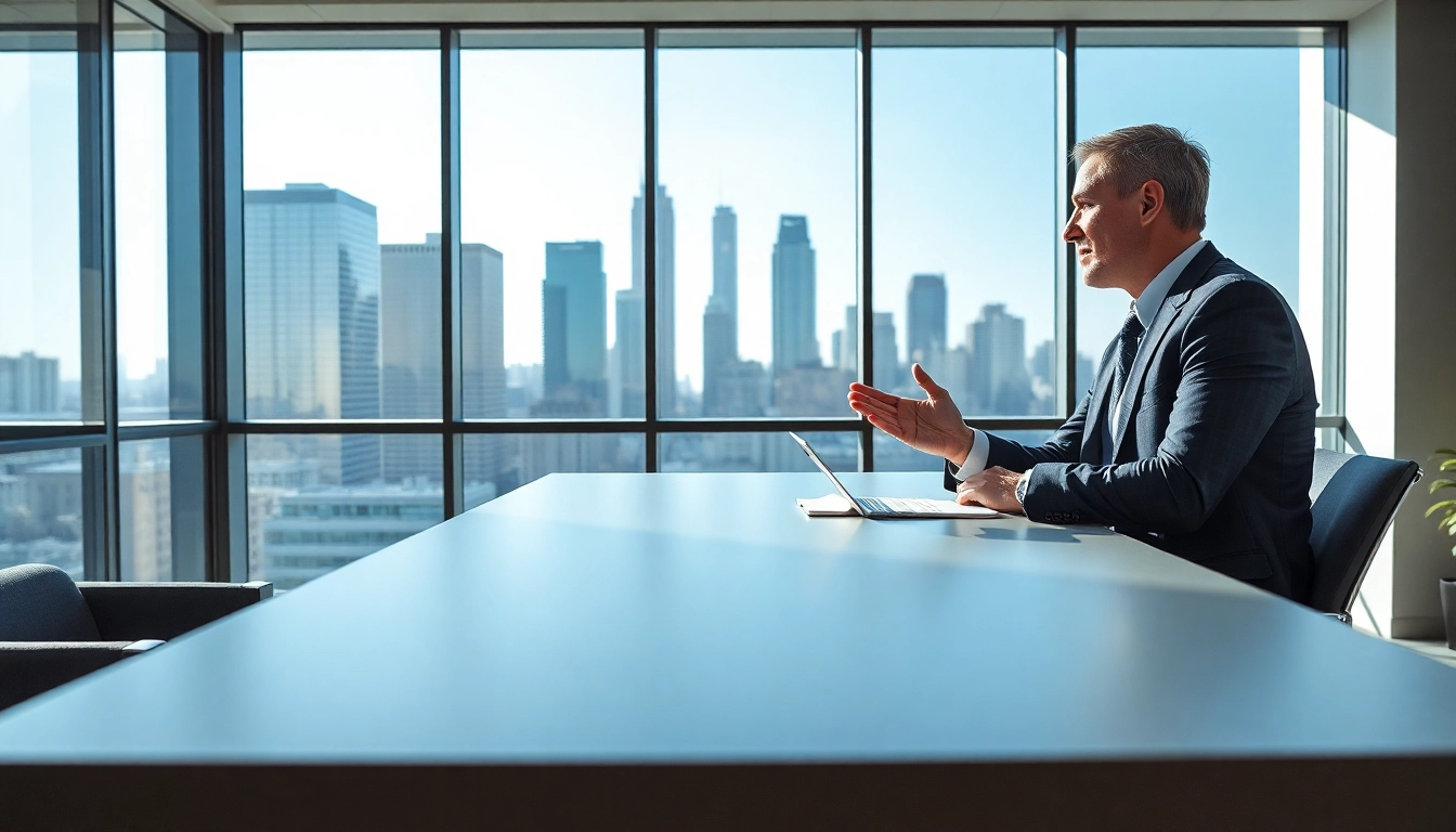 Headhunter Ingenieure präsentiert innovative Talente in einem modernen Bürosetting.