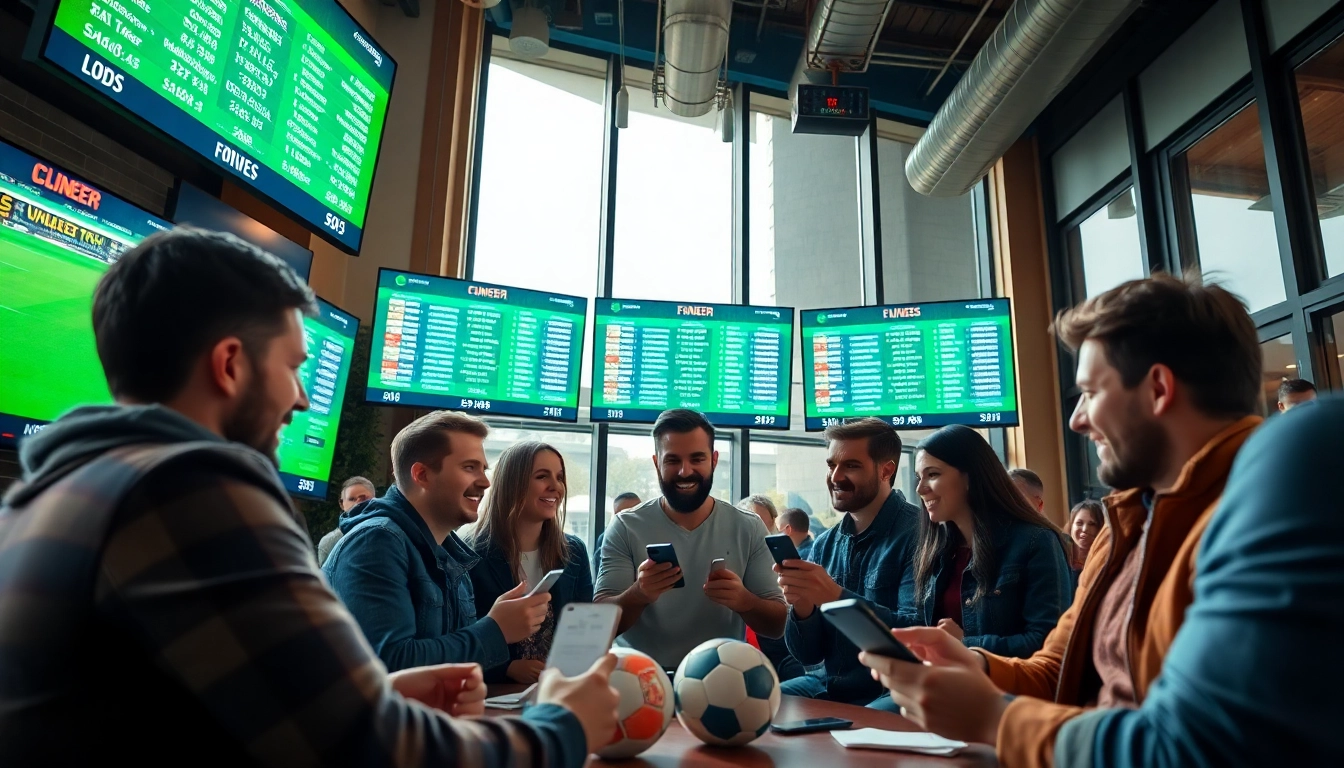 Engaging football betting scene illustrating excitement around trang cá cược bóng đá.