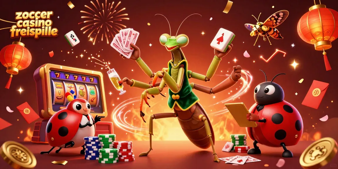 Zoccer Casino Freispiele erleben: Spaß mit einem Kartenschieber und einer Kältebossin im Casino.