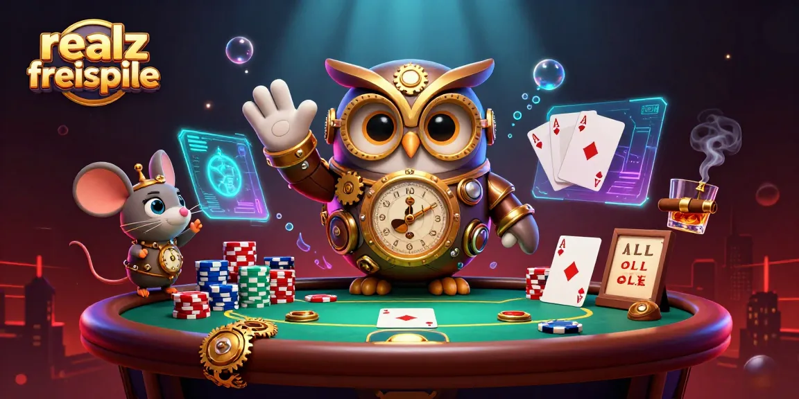 Spielen Sie realz casino freispiele mit unserem einzigartigen Steampunk-Casino-Motiv.